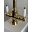 Galatea Design Retro Bateria kuchenna wysoka złota GDCH26GOLD - zdjęcie 7