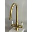 Galatea Design Retro Bateria kuchenna wysoka złoto szczotkowane GDCH26BRG - zdjęcie 2