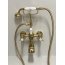 Galatea Design Retro Bateria wannowa natynkowa złota GDT8GOLD - zdjęcie 4
