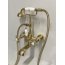 Galatea Design Retro Bateria wannowa natynkowa złota GDT8GOLD - zdjęcie 2