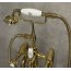 Galatea Design Retro Bateria wannowa wolnostojąca złota GDT818W7GOLD - zdjęcie 6