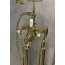 Galatea Design Retro Bateria wannowa wolnostojąca złota GDT818W7GOLD - zdjęcie 4