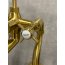 Galatea Design Retro Bateria wannowa wolnostojąca złoto szczotkowane GDT818W7BRG - zdjęcie 5