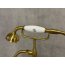 Galatea Design Retro Bateria wannowa wolnostojąca złoto szczotkowane GDT818W7BRG - zdjęcie 6