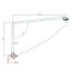 Galatea Design Retro Syfon wannowy z przelewem chrom GDW4CHR - zdjęcie 3