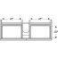 Geberit Acanto Szafka podumywalkowa 119x47,6x53,5 cm biały połysk 502.355.01.2 - zdjęcie 5