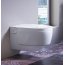 Geberit AquaClean Mera Comfort Toaleta WC myjąca podwieszana 59x39,5 cm z deską sedesową wolnoopadającą, biała 146.212.11.1 - zdjęcie 2