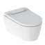 Geberit AquaClean Sela Toaleta WC myjąca podwieszana 56,5x37,5 cm bez kołnierza z deską wolnoopadającą biała 146.222.11.1 - zdjęcie 1
