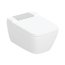 Geberit AquaClean Sela Square Toaleta WC myjąca TurboFlush bez kołnierza biała/chrom z powłoką KeraTect 146.250.21.1 - zdjęcie 1