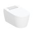 Geberit AquaClean Sela Zestaw Toaleta WC myjąca TurboFlush bez kołnierza + deska wolnoopadająca biały z powłoką KeraTect/chrom połysk 146.222.21.1 - zdjęcie 1