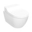 Geberit AquaClean Tuma Comfort Zestaw Toaleta WC myjąca Rimfree bez kołnierza + deska wolnoopadająca biały z powłoką KeraTect 146.292.11.1 - zdjęcie 1