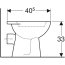 Geberit Bambini Toaleta WC stojąca 40,5x33 cm dziecięca biała 500.916.00.1 - zdjęcie 3