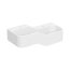 Geberit Bambini Umywalka wisząca 90x39 cm dziecięca podwójna biały alpin mat 502.974.00.1 - zdjęcie 1