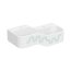 Geberit Bambini Umywalka wisząca 90x39 cm dziecięca podwójna biały alpin/zielony/jasnozielony mat 502.974.79.1 - zdjęcie 1