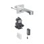 Geberit Brenta Bateria umywalkowa bezdotykowa podtynkowa zasilanie bateryjne bez mieszacza 17 cm chrom połysk 116.273.21.1 - zdjęcie 1