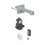Geberit Brenta Bateria umywalkowa bezdotykowa podtynkowa zasilanie bateryjne z mieszaczem 17 cm imitacja stali nierdzewnej/szczotkowany powlekany easy-to-clean 116.274.SN.1 - zdjęcie 1