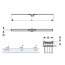Geberit CleanLine20 Odpływ liniowy 90 cm 154.450.00.1 - zdjęcie 3