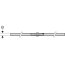 Geberit CleanLine50 Ruszt do odpływu liniowego 90 cm czarny chrom szczotkowany 154.446.QC.1 - zdjęcie 5