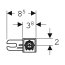 Geberit Duofix DuoFresh Sigma Zestaw Stelaż do WC H112 + kostkarka antracytowy + wsporniki + mata 111.320.00.6+115.062.BZ.1+111.815.00.1+LEMATA - zdjęcie 5