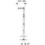 Geberit Duofix Element konstrukcyjny H82-130 111.825.00.2 - zdjęcie 3