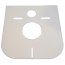 Geberit Duofix Sigma zestaw stelaż do WC UP320 + wsporniki + kostkarka + przycisk WC biały chrom + mata 111.320.00.5+111.815.00.1+115.062.21.1+115.883.KJ.1+LEMATA - zdjęcie 6