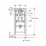 Geberit Duofix Stelaż do pisuaru 112-130 cm 111.616.00.2 - zdjęcie 3