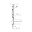 Geberit Duofix slim (8 cm) Stelaż podtynkowy do WC H112 111.796.00.2 - zdjęcie 3