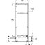 Geberit Duofix Stelaż podtynkowy do prysznica z odpływem ściennym 90 mm 111.587.00.2 - zdjęcie 2