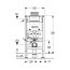 Geberit Duofix Stelaż do WC H98 Omega niski 111.030.00.2 - zdjęcie 3