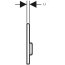Geberit Typ 50 Przycisk spłukujący pneumatyczny do pisuaru biały alpin 116.016.11.5 - zdjęcie 5