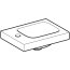 Geberit iCon Light Umywalka meblowa 38x28 cm lewa z otworem na baterię biała 501.831.00.1 - zdjęcie 2