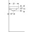 Geberit iCon Light Umywalka meblowa 53x31 cm prawa z otworem na baterię biała 501.832.00.1 - zdjęcie 6