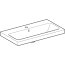 Geberit iCon Light Umywalka meblowa 75x42 cm z otworem na baterię z przelewem biała 501.842.00.1 - zdjęcie 2