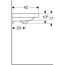 Geberit iCon Light Umywalka meblowa 75x42 cm bez otworu na baterię z przelewem biała 501.842.00.3 - zdjęcie 6