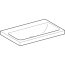 Geberit iCon Light Umywalka meblowa 75x48 cm bez otworu na baterię bez przelewu biała 501.835.00.7 - zdjęcie 2