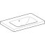 Geberit iCon Light Umywalka meblowa 75x48 cm bez otworu na baterię z przelewem biała 501.839.00.3 - zdjęcie 2