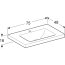 Geberit iCon Light Umywalka meblowa 75x48 cm z otworem na baterię bez przelewu biała 501.839.00.5 - zdjęcie 3