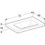 Geberit iCon Light Umywalka meblowa 75x48 cm bez otworu na baterię bez przelewu biała 501.839.00.7 - zdjęcie 3