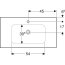 Geberit iCon Light Umywalka meblowa 90x48 cm z otworem na baterię bez przelewu biała 501.840.00.5 - zdjęcie 4