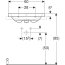 Geberit iCon Light Umywalka wpuszczana w blat 60x48 cm biała z powłoką KeraTect 501.847.00.4 - zdjęcie 4