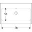 Geberit iCon Light Umywalka wpuszczana w blat 75x48 cm biała z powłoką KeraTect 501.848.00.4 - zdjęcie 3