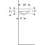 Geberit iCon Light Umywalka meblowa 38x28 cm bez otworu na baterię lewa biała z powłoką KeraTect 501.830.00.4 - zdjęcie 5