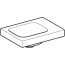 Geberit iCon Light Umywalka meblowa 38x28 cm bez otworu na baterię lewa biała z powłoką KeraTect 501.830.00.4 - zdjęcie 2