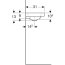 Geberit iCon Light Umywalka meblowa 53x31 cm bez otworu na baterię prawa biała z powłoką KeraTect 501.833.00.4 - zdjęcie 5