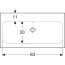 Geberit iCon Light Umywalka meblowa 90x48 cm biała z powłoką KeraTect 501.836.00.4 - zdjęcie 3