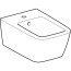 Geberit iCon Square Bidet podwieszany biały z powłoką KeraTect 231910600 - zdjęcie 2