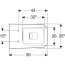 Geberit iCon Square Toaleta WC stojąca Rimfree bez kołnierza biała z powłoką KeraTect 211910600 - zdjęcie 4