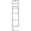 Geberit iCon Szafka boczna 22,5x13,2x70 cm biały połysk 502.320.01.1 - zdjęcie 4