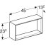 Geberit iCon Szafka boczna 45x13,2x23,3 cm lava 502.322.JK.1 - zdjęcie 3