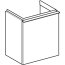 Geberit iCon Szafka podumywalkowa 41,5x37 cm biały połysk/chrom 502.300.01.2 - zdjęcie 2